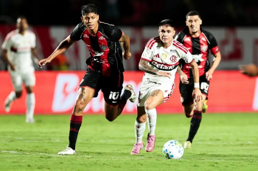 Flamengo é surpreendido e eliminado pelo Vitória na Copa do Brasil