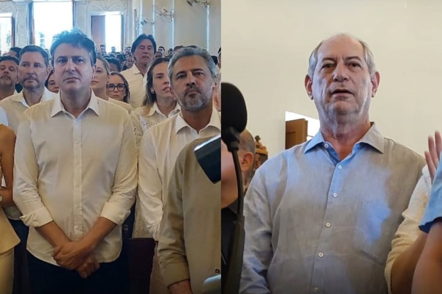 Padre interrompe missa após gritos de apoio a políticos durante festa em Barbalha