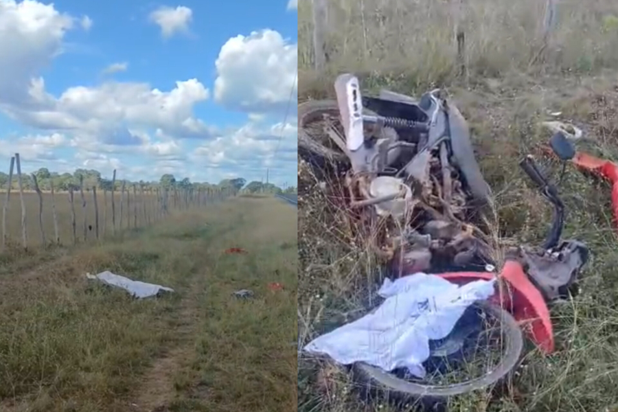 Jovem perde o controle de motocicleta, bate em poste e vem à óbito na PI-320, em Nossa Senhora de Nazaré 