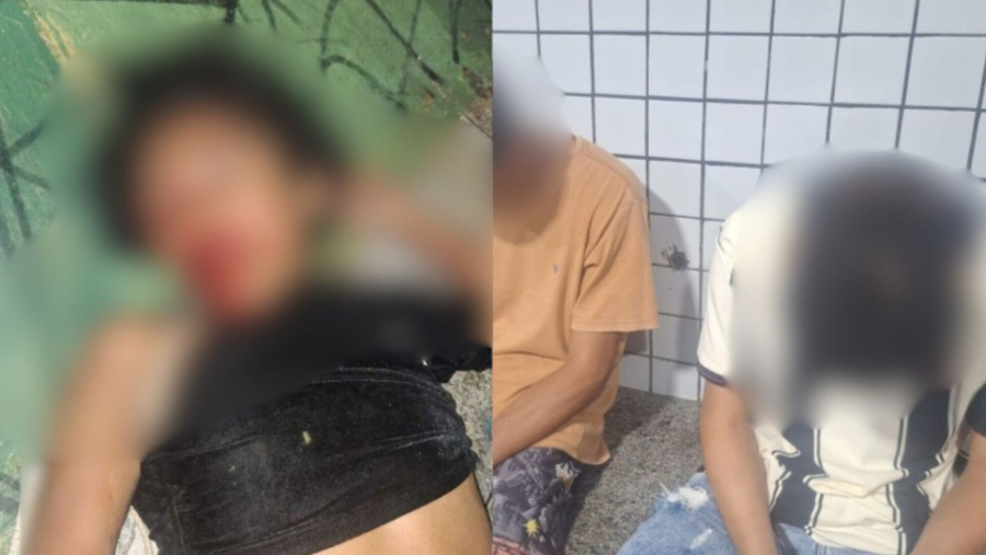 Mulher é espancada e pisoteada em praça de Teresina; dois adolescentes foram apreendidos