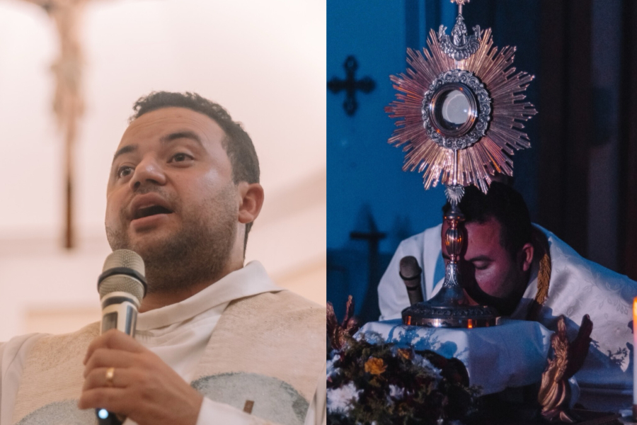 Padre recém-ordenado da Diocese de Campo Maior chama a atenção por atrair milhares de pessoas às suas reuniões de adoração 