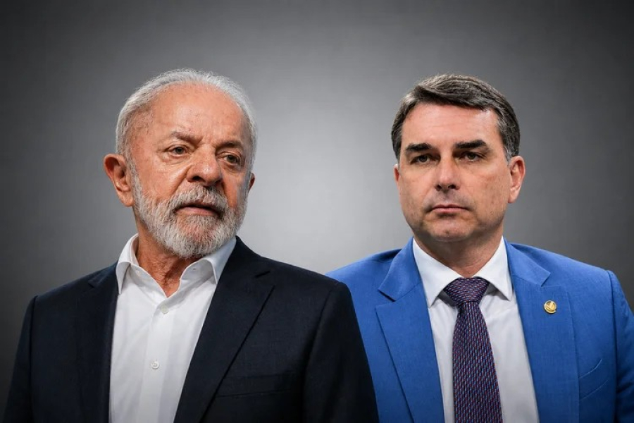 Pesquisa PoderData/Aya: Lula cai e empata tecnicamente com Flávio Bolsonaro no 1º turno  